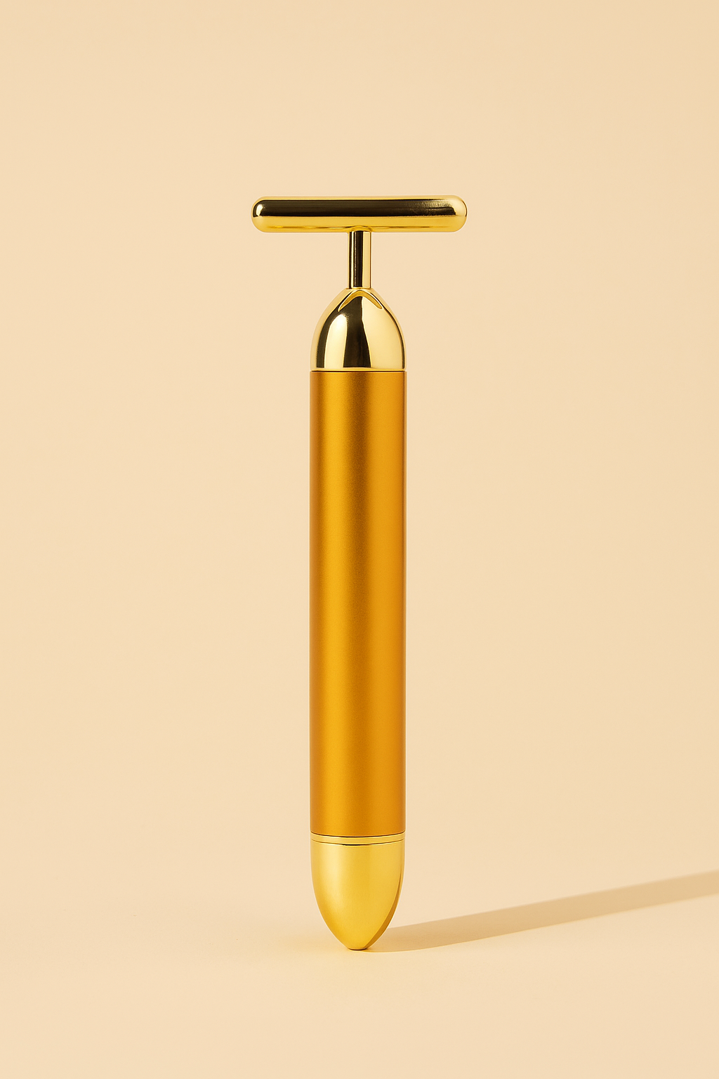 24K Gold Energy Beauty Bar Electric Facial Massage Roller