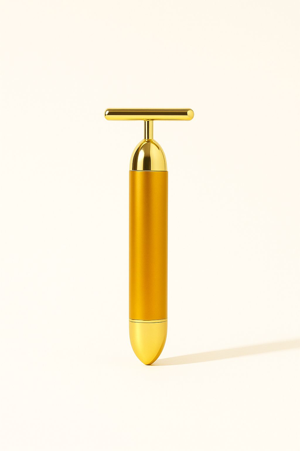 24K Gold Energy Beauty Bar Electric Facial Massage Roller